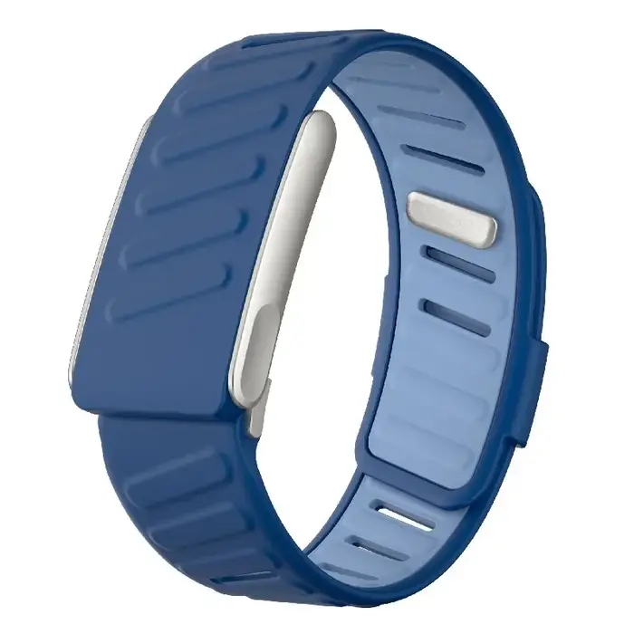 Bracelet de montre sportif en silicone double couleur avec cadre métallique pour Whoop 5.0 occassions sportives et mode