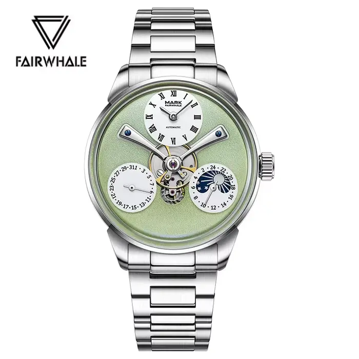 Montre automatique mécanique pour homme Mark Fairwhale 6038