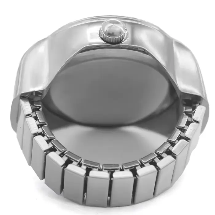 Nouvelles offres spéciales montres à anneau littéral romain créatif avec boîtiers en alliage
