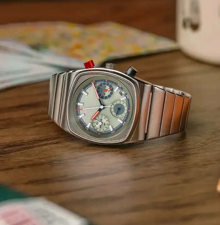 CILOA homme vintage haut de gamme hommes automatique mécanique montres