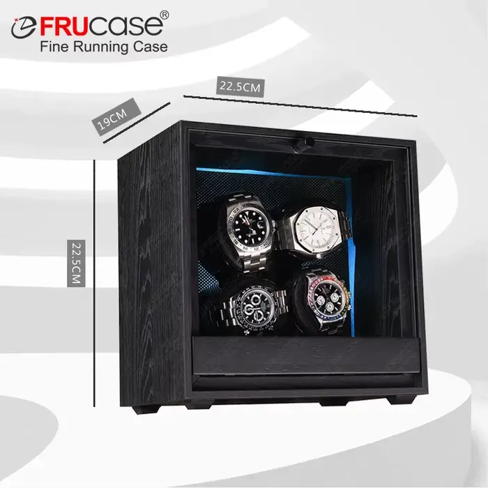 Remontoir de montre FRUCASE pour montres automatiques avec câble USB rechargeable pour homme et femme occasions spéciales et quotidiennes