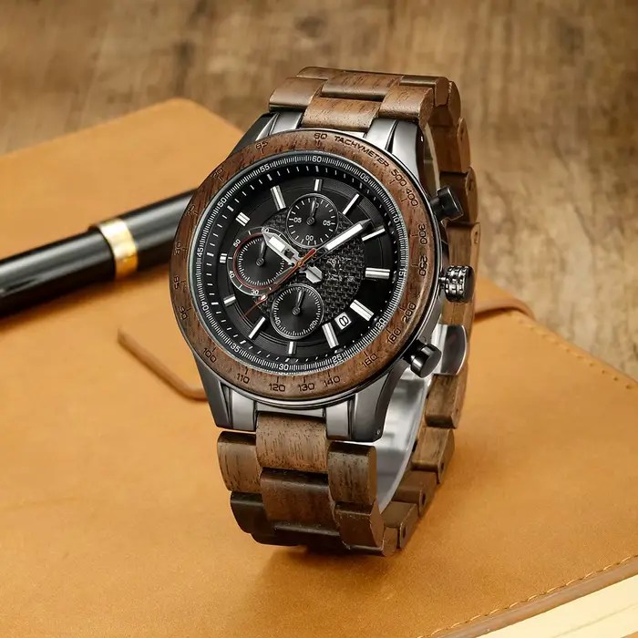 Vicvs offre spéciale montre pour hommes calendrier chronographe