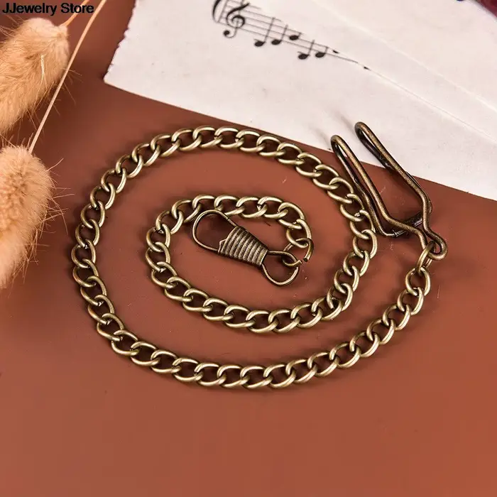EquiJOFor-Montre de Poche Vintage en Alliage de Bronze