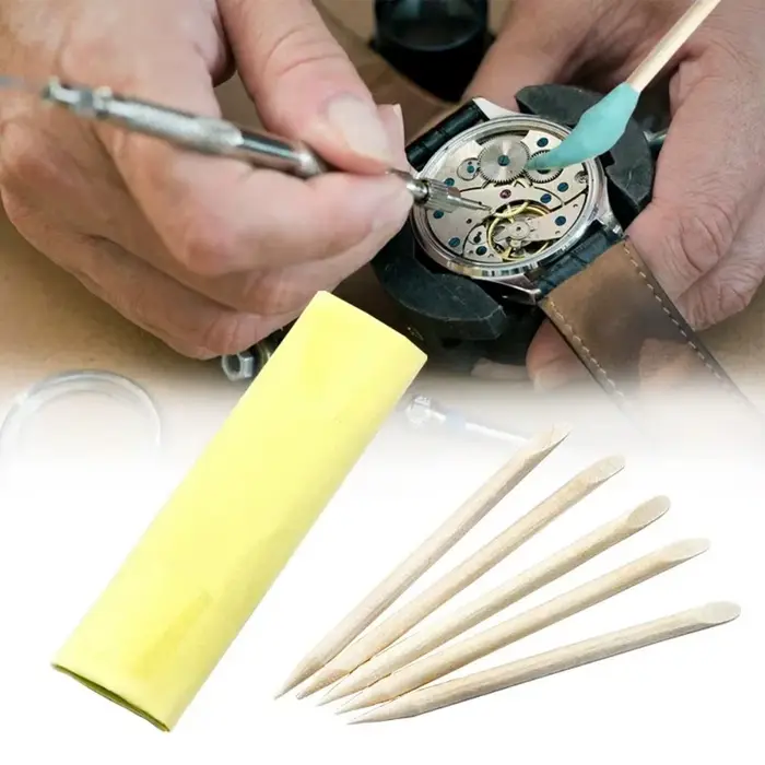 Argile de nettoyage de mouvement de pièces de montre verte