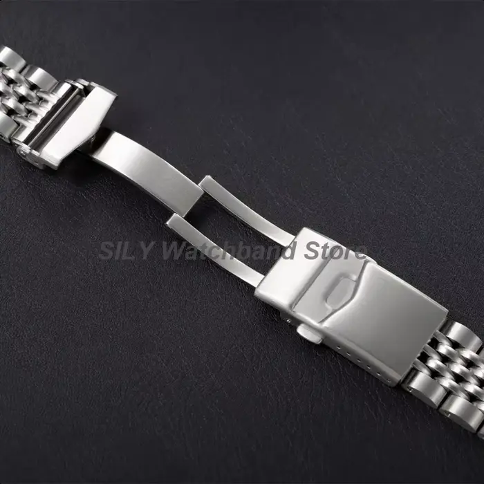 Bracelet de montre à maillons à vis