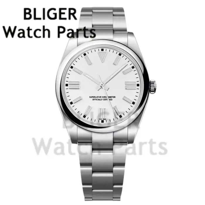 Montre personnalisée pour hommes 36mm/39mm NH35A PT5000 montre-bracelet mécanique lunette ronde lumineuse bracelet