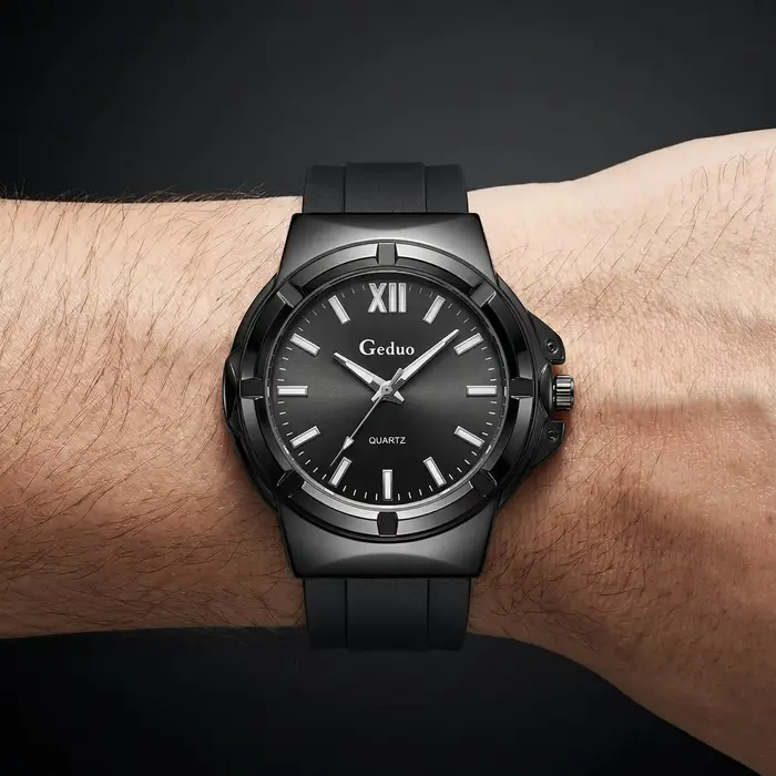 Montre-bracelet pour homme au design élégant