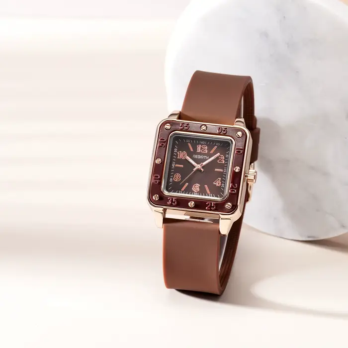 Montre à quartz pour femme, élégante, artistique et luxueuse, style business