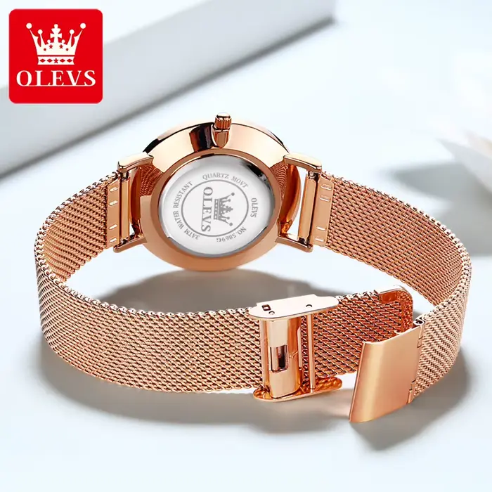 OLEVS – montre de luxe à Quartz pour femmes