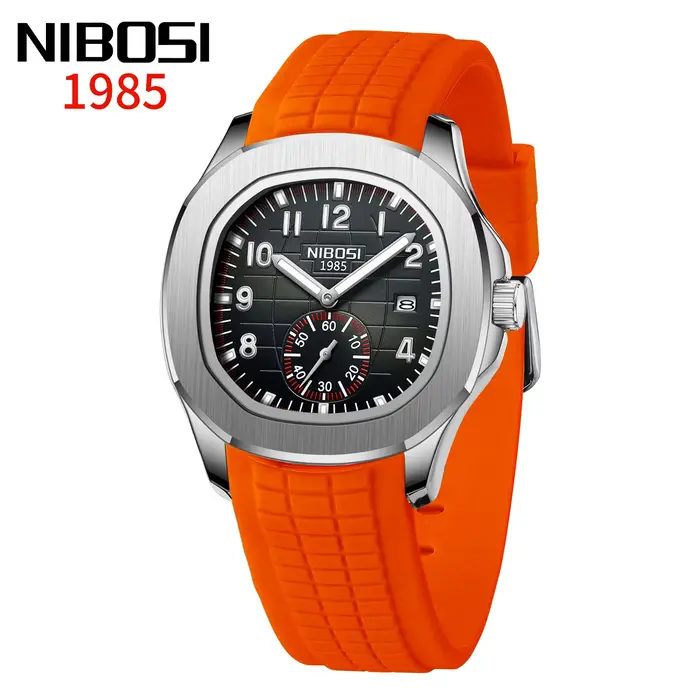 Nouvelle montre homme acier inoxydable design moderne lumineuse occasionnels résistante à l'eau quartz style simple