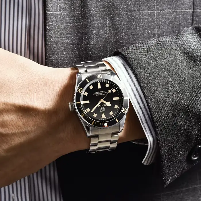 Montre mécanique automatique BENYAR pour homme