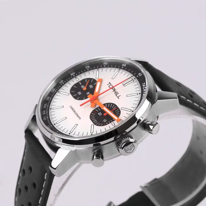 TOPHILL montres pour hommes 1963 chronographe montre-bracelet mécanique mouette ST1901 mouvement pilote montre