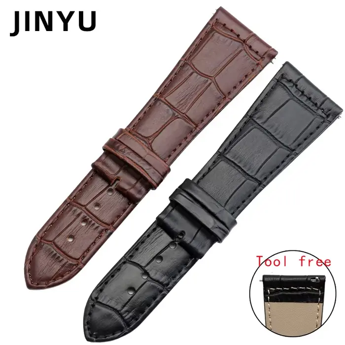 For Franck Muller cowhide WatchBand FM Watch Men Women 22 26 30mm