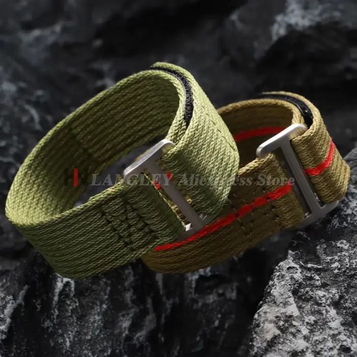 Bracelet de montre en Nylon 20mm 22mm pour Tudor pour Seiko