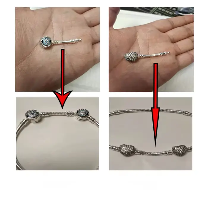 Vente Flash : Prolongateur de bracelet en argent sterling 925
