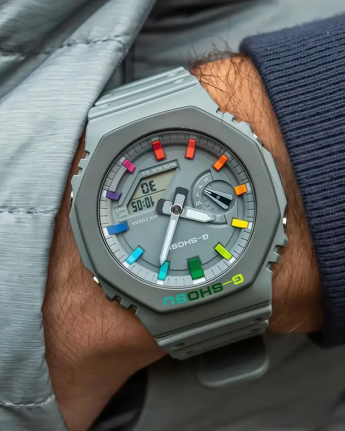 Montre Iced Out : Montre sport unisexe