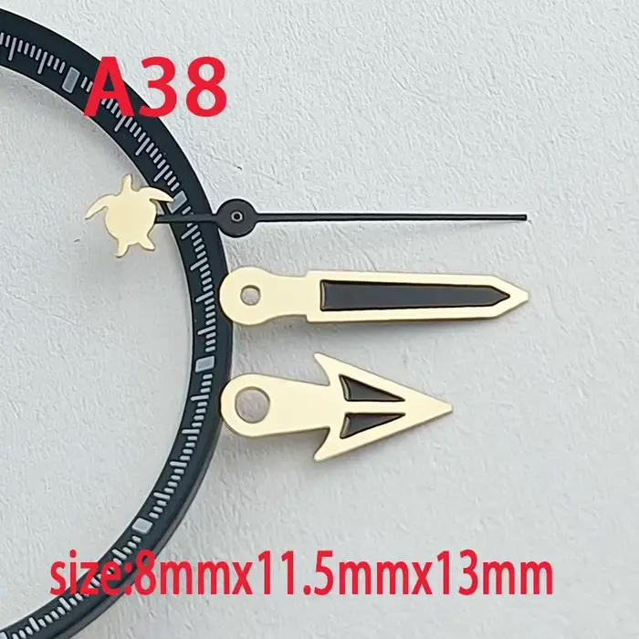 La série NH de montres pour hommes avec aiguilles lumineuses vertes est un accessoire pour les mouve