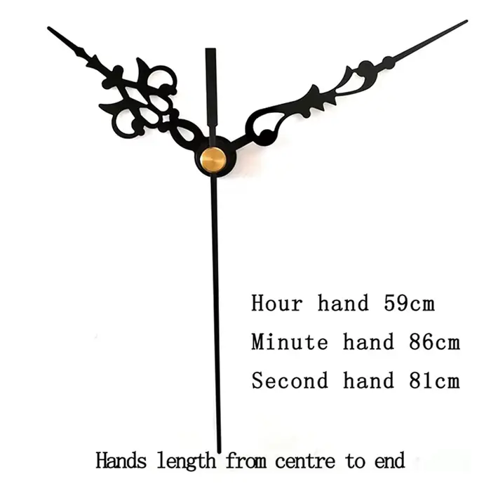 Horloge Pendulaire ABYN-4X Mouvement Quartz Avec Haut-parleur Musique Piles Pour Salon Chambre Et Salle D'étude