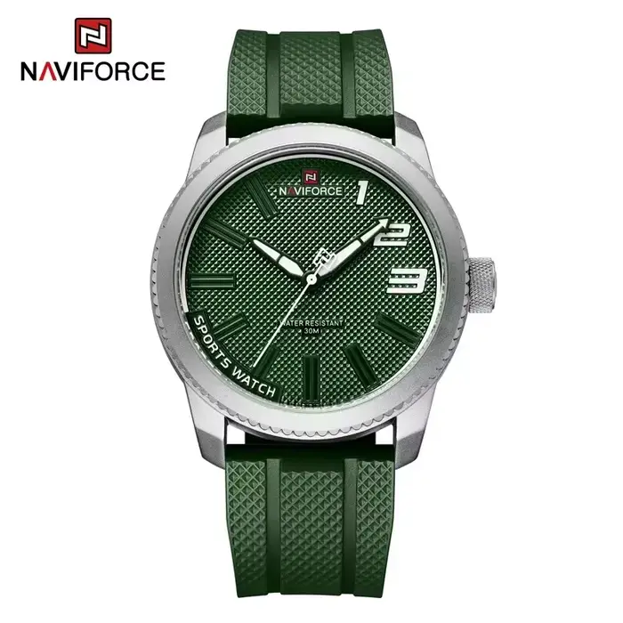 NAVIFORCE montres haut de gamme marque militaire Sport montre hommes Silicone étanche montres mâle h