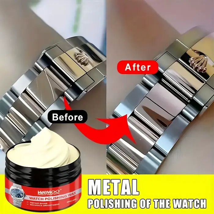 Pâte à polir pour montres instantanées