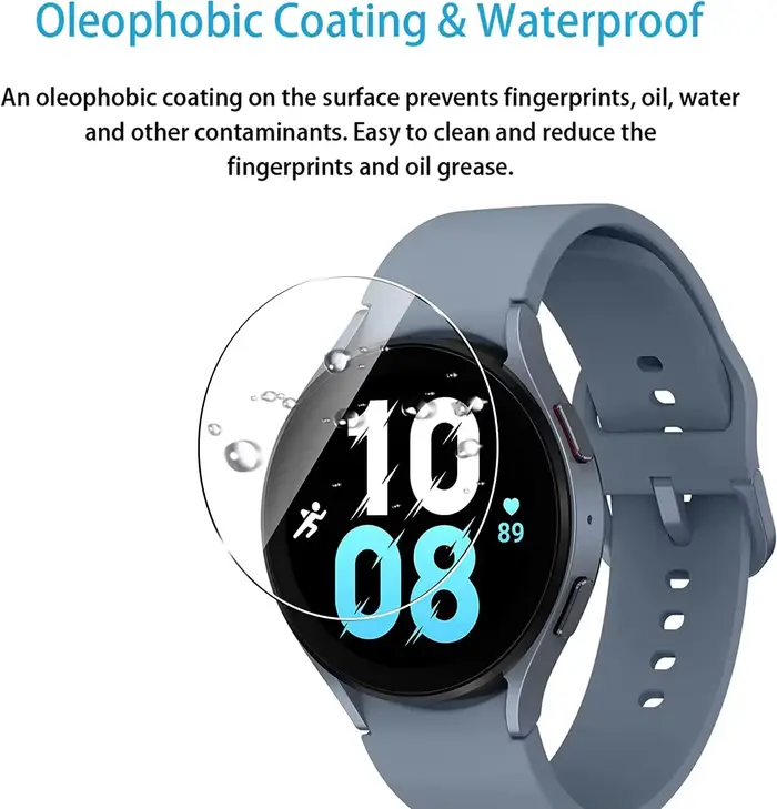 Film de protection en verre trempé pour Samsung Galaxy Watch 6 5 4 40mm 44mm classique occasions spéciales