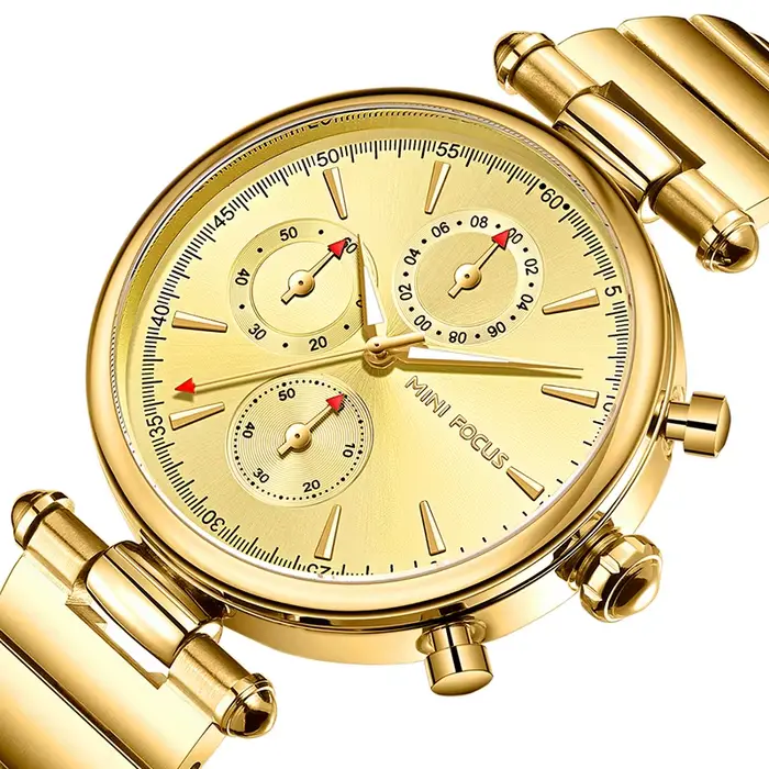 Mini Focus-Montre classique à quartz pour femme