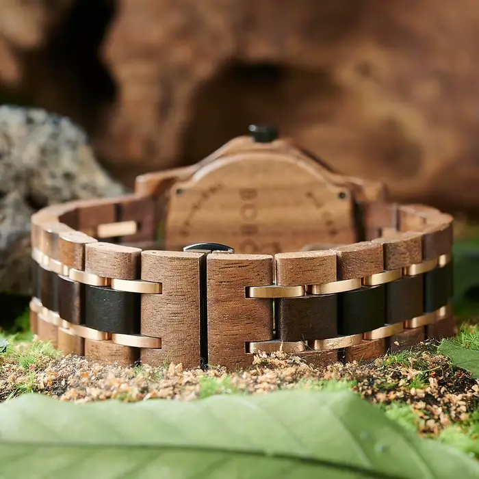 BOBO BIRD – montre-bracelet en bois pour hommes