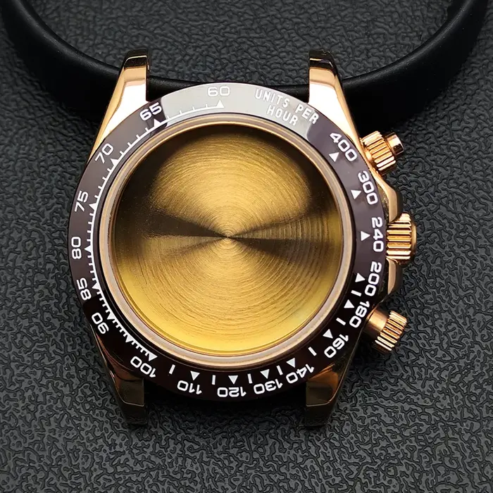 Boîtier en acier pour montres pour hommes