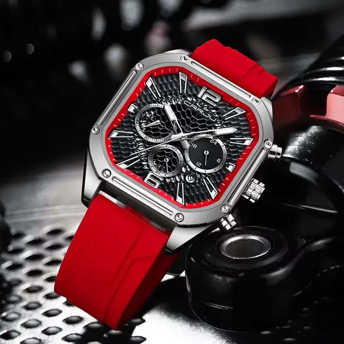 CRRJU montres chronographe de luxe