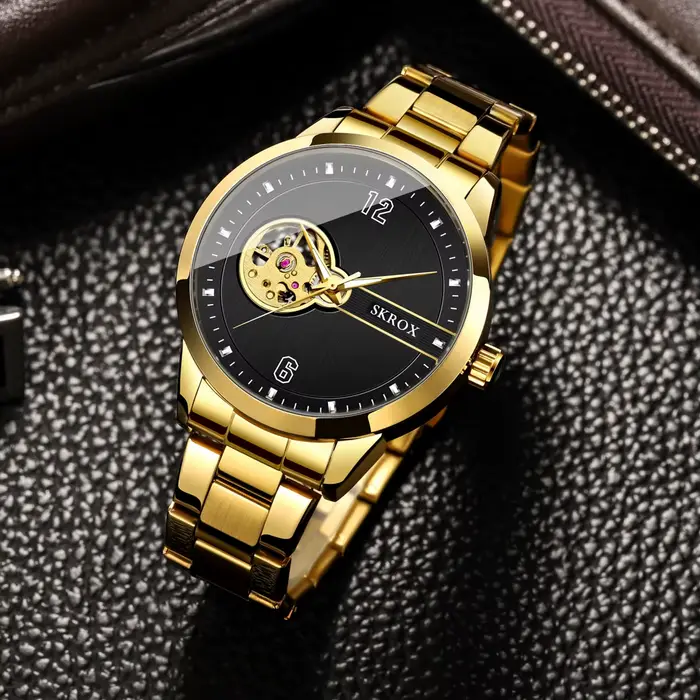 Montres-bracelets mécaniques étanches pour hommes