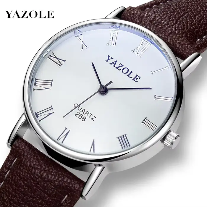 Montres-bracelets de mode pour hommes montres à Quartz analogiques