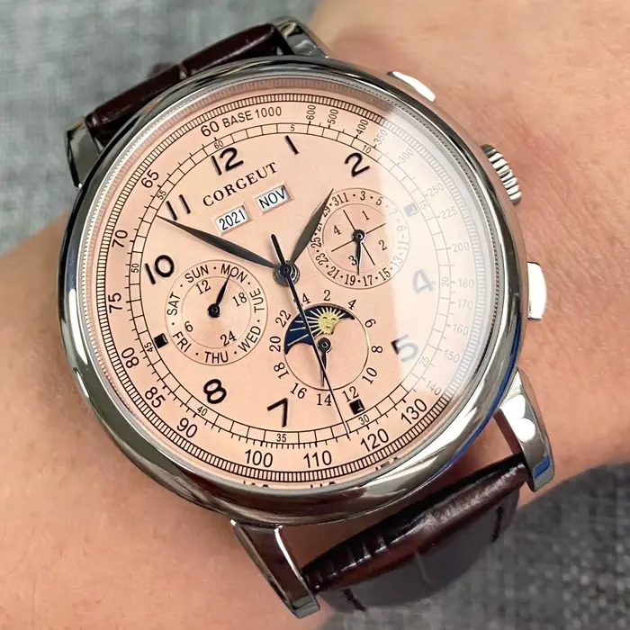 Montre automatique pour hommes Multification Date jour mois année 316L montre mécanique pour hommes 