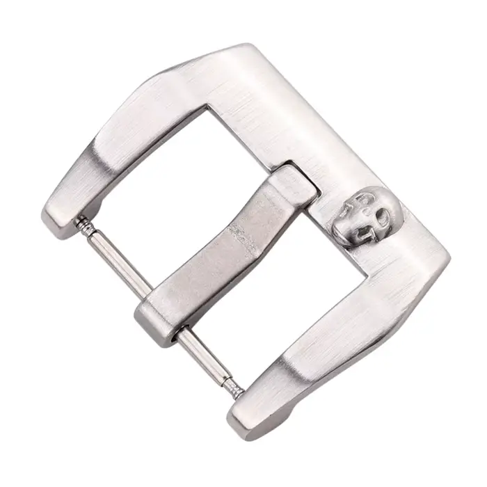 Boucle de montre en acier inoxydable 16mm 18mm 20mm 22mm argent poli fermoir bracelet de montre brac