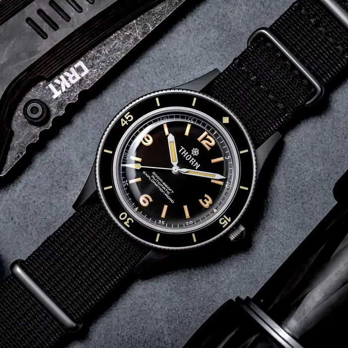 Thorn SHY033 – montre mécanique Vintage pour hommes
