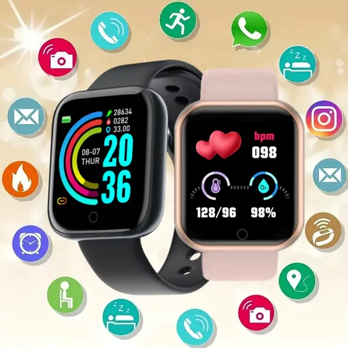 Montre connectée pour femmes et hommes