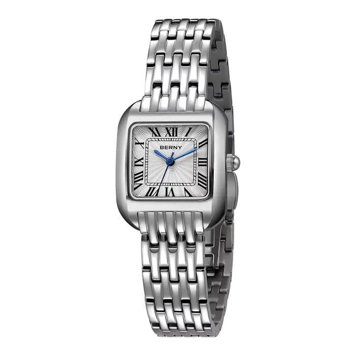 BERNY marque de luxe femme montre nouveau de haute qualité S/S carré dames montres à Quartz mode élégante montre-bracelet d'affaires