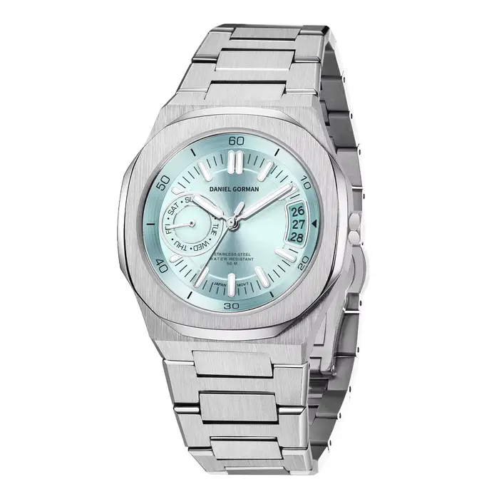 DANIEL GORMAN 40mm montre à Quartz de luxe pour hommes montre-bracelet de sport de mode de marque supérieure japon Movt 50m horloges lumineuses étanches