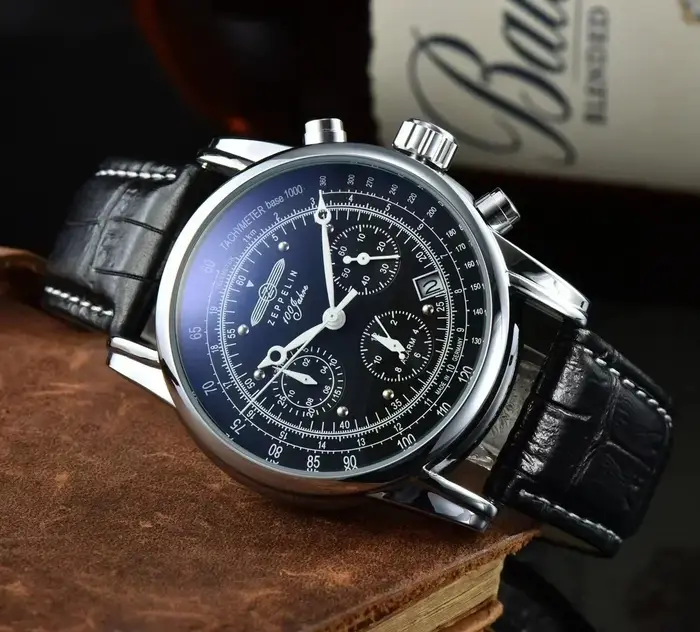 Montre-bracelet automatique Zeppelin avec date