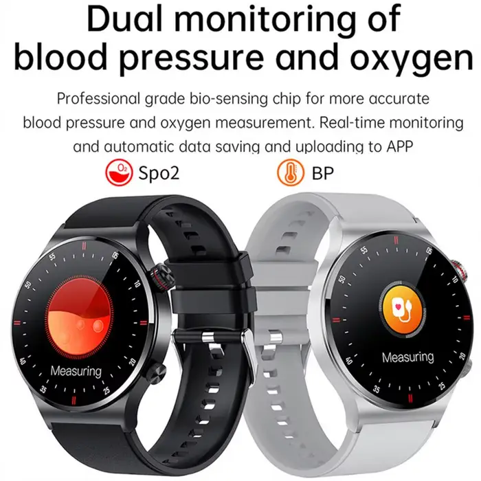 Montre intelligente surveillance de la santé multifonctionnelle IP67 étanche Bluetooth appel
