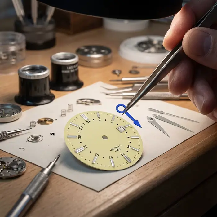Montre Mécanique FancyWrist Cadran GS Surface Sunburst Acier Inoxydable Occasions Spéciales