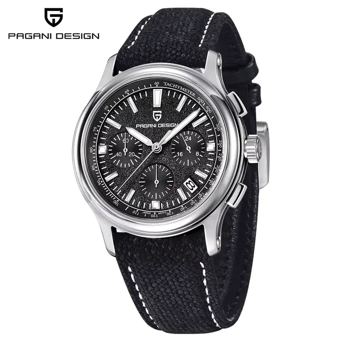 PAGANI-Montres à quartz multifonctionnelles pour hommes, étanche à 2024 m, verre saphir, revêtement 