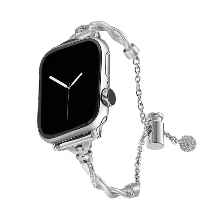 Bracelet de bijouterie pour Apple Watch 11 10 42mm 46mm, bracelet pour femme pour iwatch ultra 3 2 4