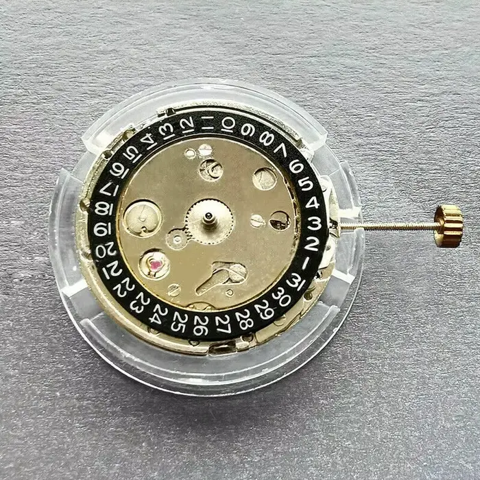 2813 mouvement de montre 3 aiguilles calendrier unique mouvement mécanique automatique Date à 3/6 heures pour 2815 pièces de réparation de montre
