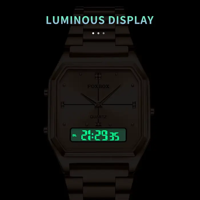 Montre-bracelet à quartz pour femme FOXBOX
