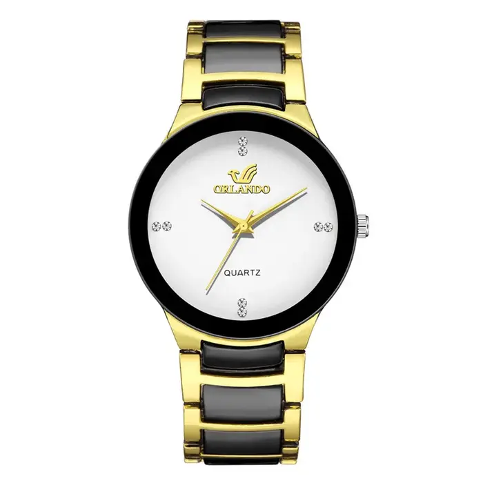 Montre de luxe en acier au tungstène pour hommes