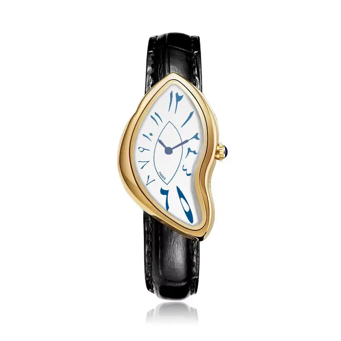 Montre pour homme au design unique torsadé