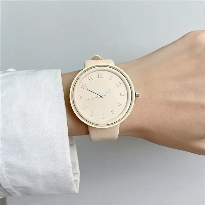 Makaron-Montre à Quartz pour Femme