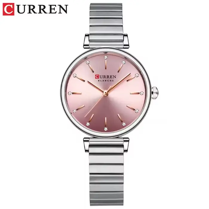 CURREN 9081 montre à Quartz pour femme élégante avancée bracelet en acier inoxydable étanche montre