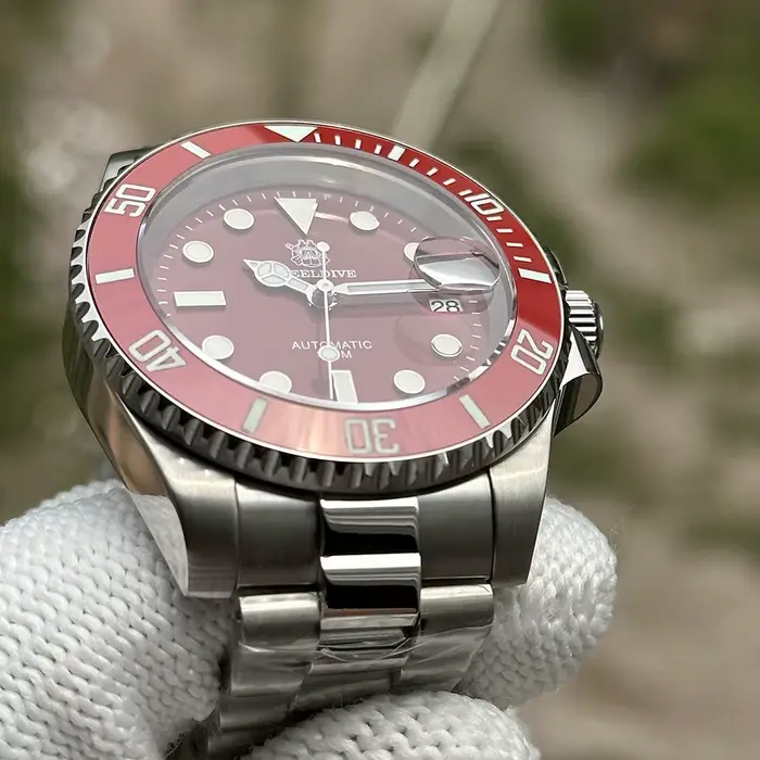 Montre sport Steeldive SD1953C acier inoxydable automatique plongeur résistante à l'eau pour homme océan exploration montre automatique plongée montre plongeur montres hommes montres plongeurs montres automatiques montres plongeurs hommes montres sportives montres sportives hommes montres sportives
