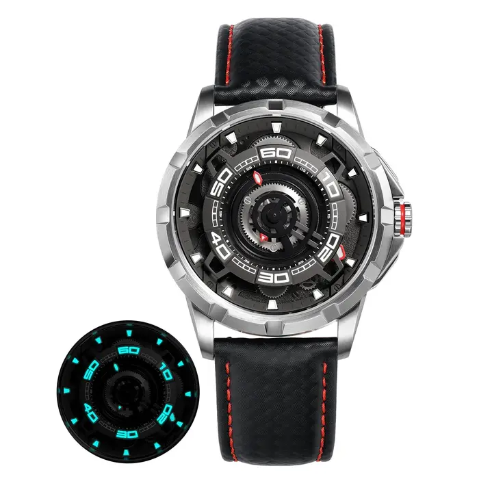 Montre automatique squelette pour homme BERNY